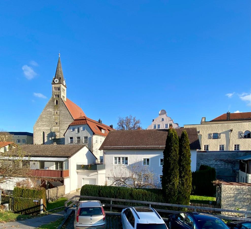 Ferienwohnung An Der Idyllischen Salzachschleife Naehe Salzburg Laufen Dış mekan fotoğraf