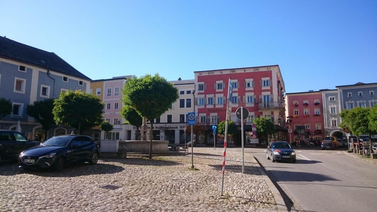 Ferienwohnung An Der Idyllischen Salzachschleife Naehe Salzburg Laufen Dış mekan fotoğraf